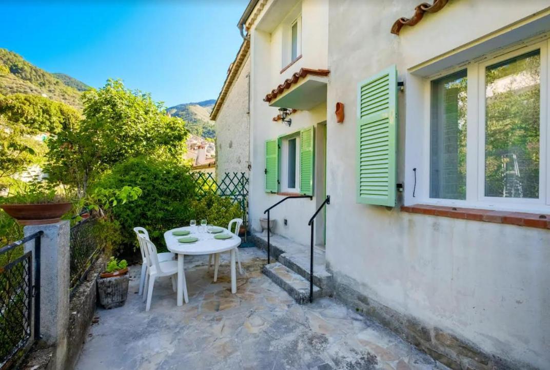La Tiniera A Luceram - Maison Renovee 2023- Terrasse - Wifi - Village Des Creches Exteriér fotografie