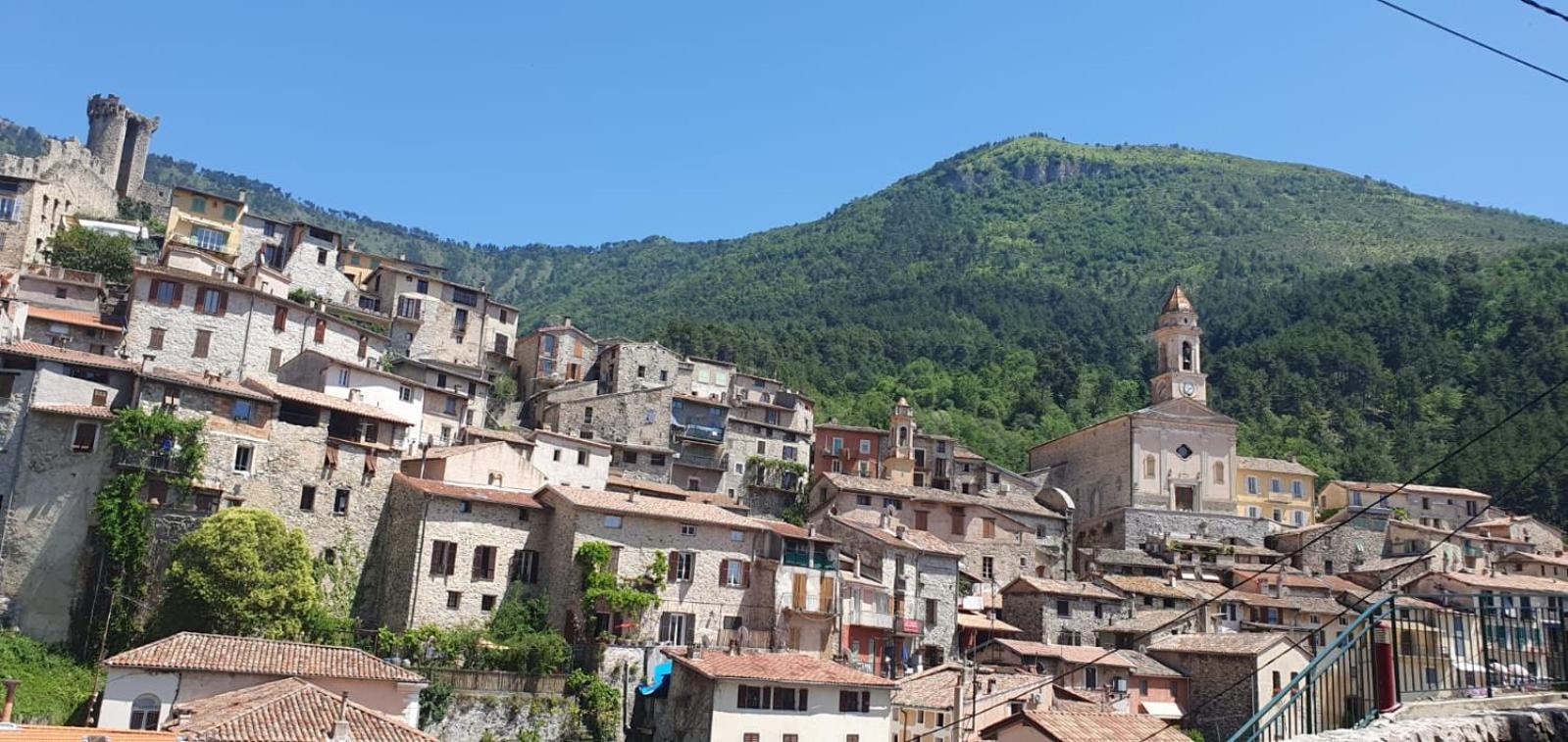 La Tiniera A Luceram - Maison Renovee 2023- Terrasse - Wifi - Village Des Creches Exteriér fotografie